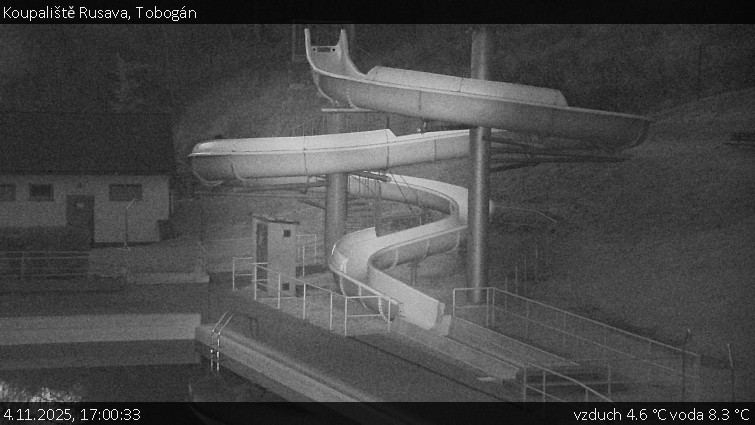 Koupaliště Rusava - Tobogán - 4.11.2025 v 17:00