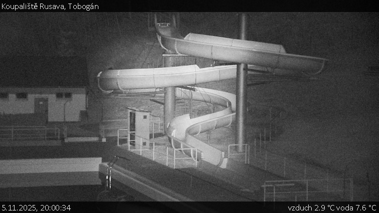 Koupaliště Rusava - Tobogán - 5.11.2025 v 20:00