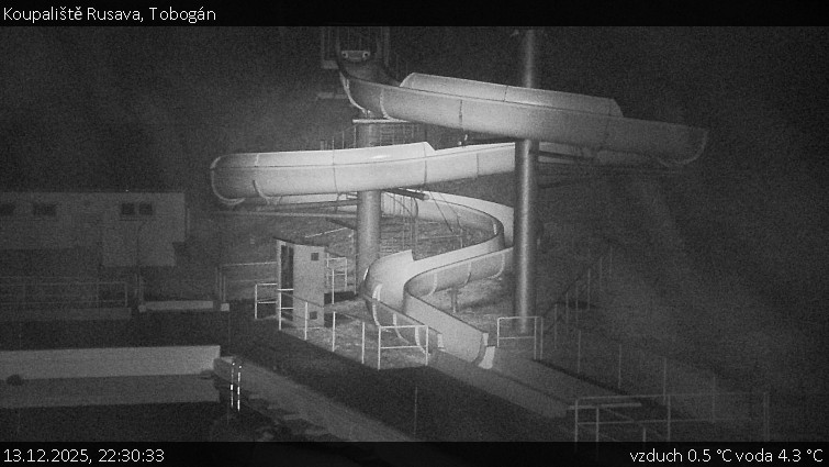 Koupaliště Rusava - Tobogán - 13.12.2025 v 22:30