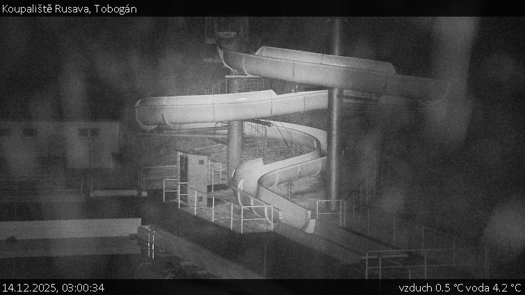 Koupaliště Rusava - Tobogán - 14.12.2025 v 03:00