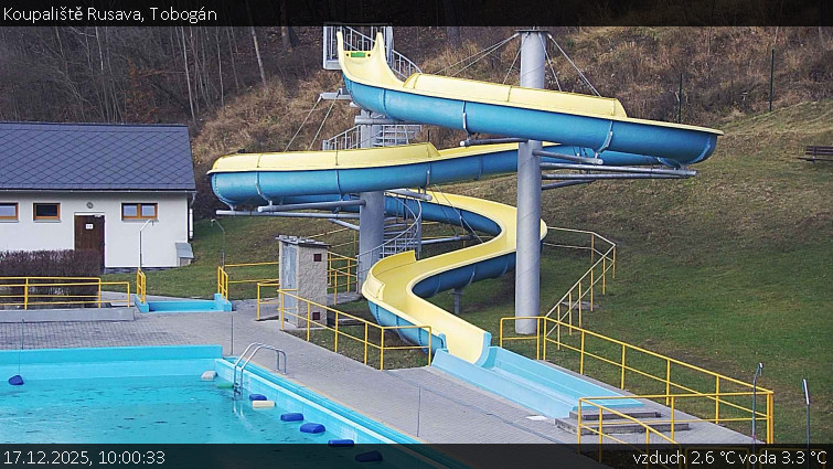 Koupaliště Rusava - Tobogán - 17.12.2025 v 10:00