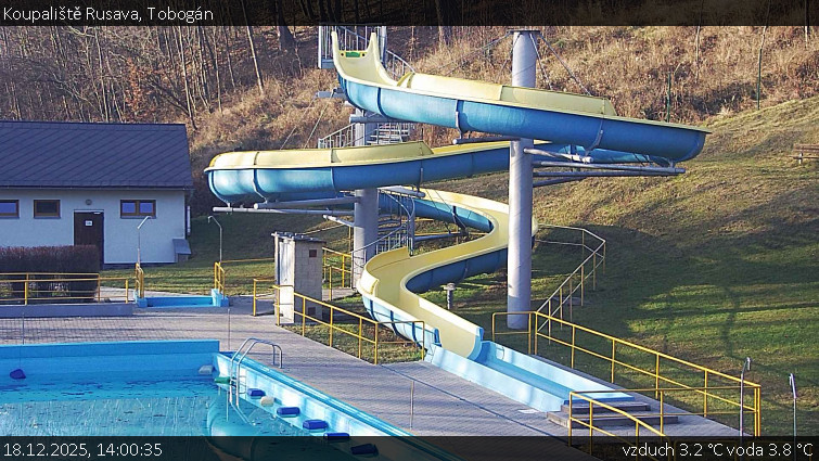 Koupaliště Rusava - Tobogán - 18.12.2025 v 14:00