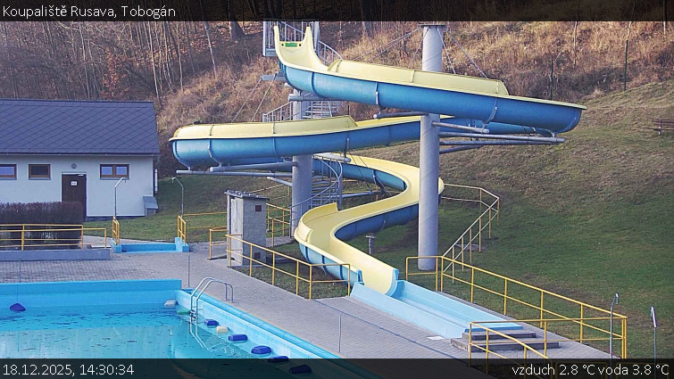Koupaliště Rusava - Tobogán - 18.12.2025 v 14:30