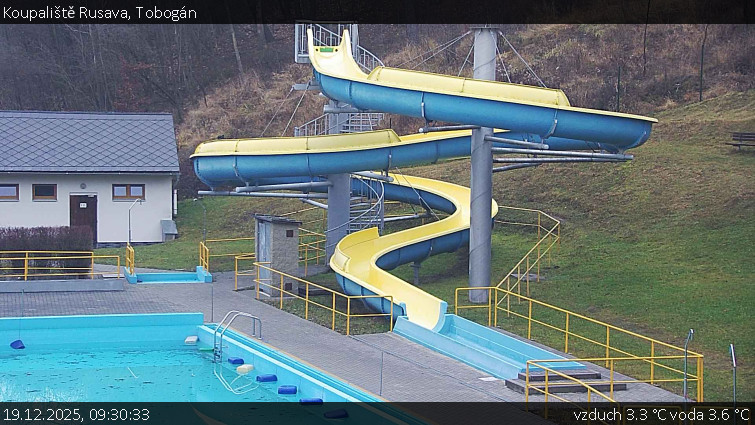 Koupaliště Rusava - Tobogán - 19.12.2025 v 09:30