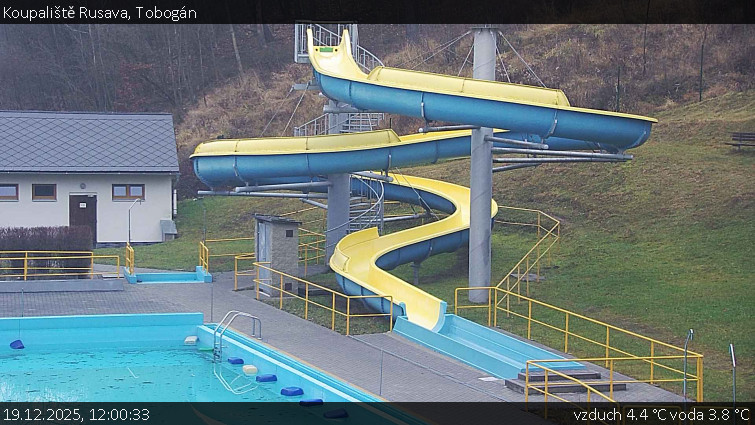Koupaliště Rusava - Tobogán - 19.12.2025 v 12:00