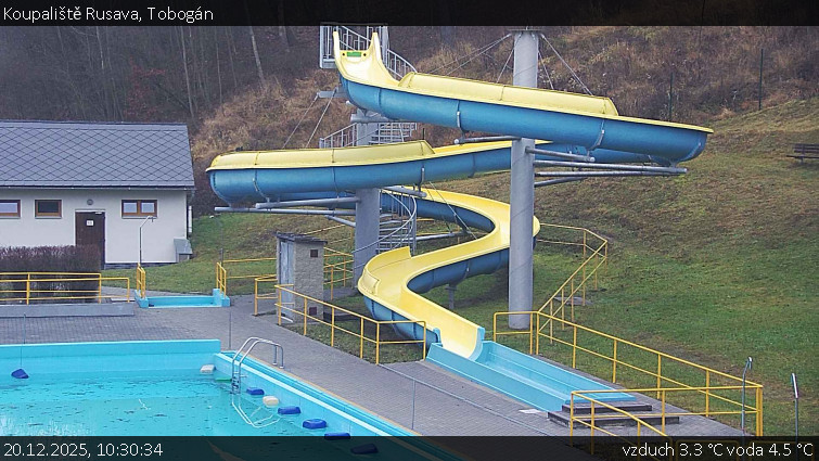 Koupaliště Rusava - Tobogán - 20.12.2025 v 10:30