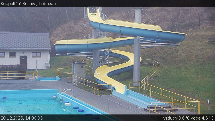 Koupaliště Rusava - Tobogán - 20.12.2025 v 14:00
