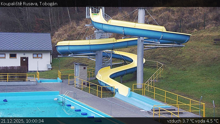 Koupaliště Rusava - Tobogán - 21.12.2025 v 10:00