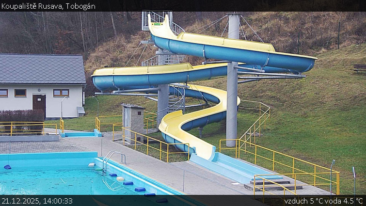 Koupaliště Rusava - Tobogán - 21.12.2025 v 14:00
