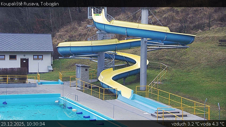 Koupaliště Rusava - Tobogán - 23.12.2025 v 10:30