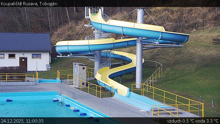 Koupaliště Rusava - Tobogán - 24.12.2025 v 11:00