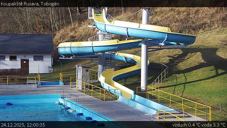 Koupaliště Rusava - Tobogán - 24.12.2025 v 12:00