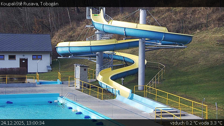 Koupaliště Rusava - Tobogán - 24.12.2025 v 13:00