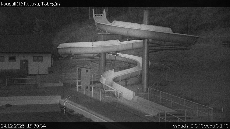 Koupaliště Rusava - Tobogán - 24.12.2025 v 16:30