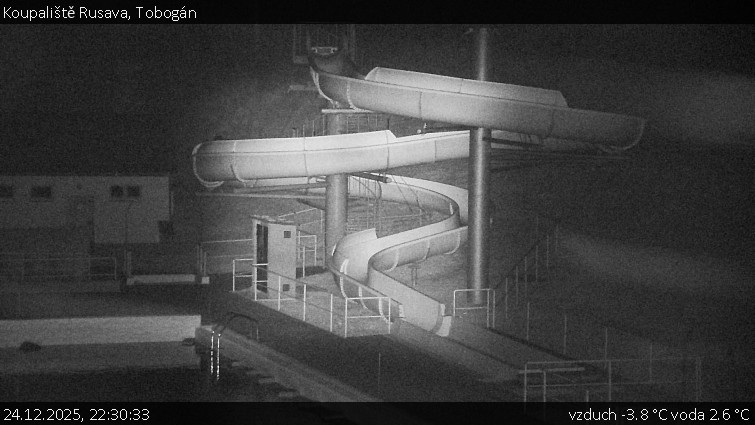 Koupaliště Rusava - Tobogán - 24.12.2025 v 22:30