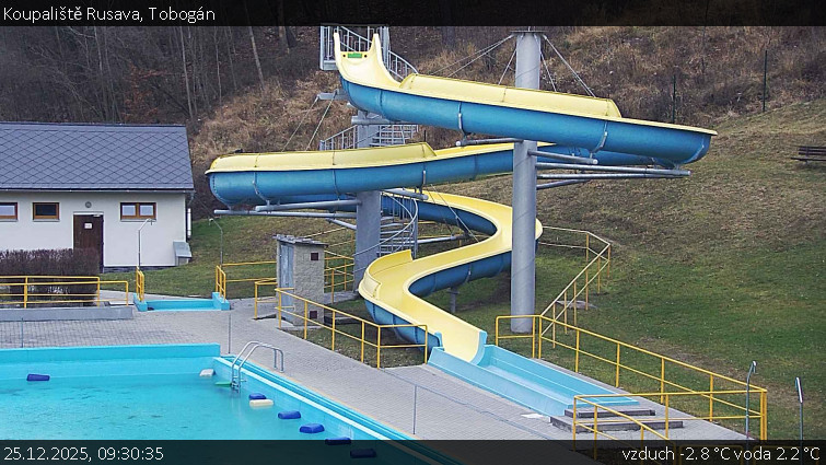 Koupaliště Rusava - Tobogán - 25.12.2025 v 09:30