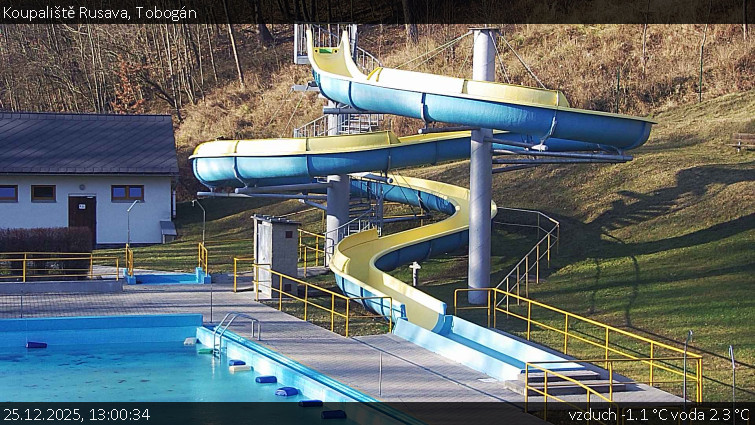 Koupaliště Rusava - Tobogán - 25.12.2025 v 13:00