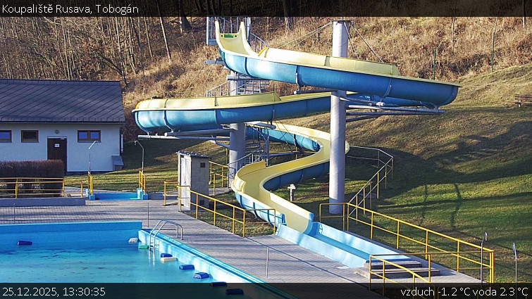 Koupaliště Rusava - Tobogán - 25.12.2025 v 13:30