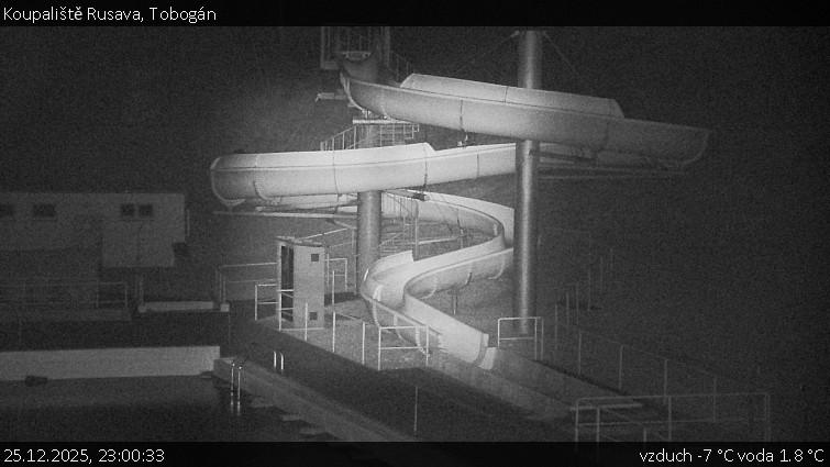 Koupaliště Rusava - Tobogán - 25.12.2025 v 23:00
