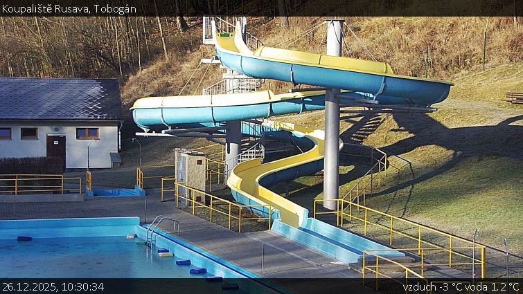 Koupaliště Rusava - Tobogán - 26.12.2025 v 10:30