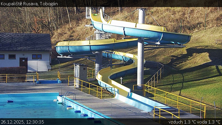Koupaliště Rusava - Tobogán - 26.12.2025 v 12:30
