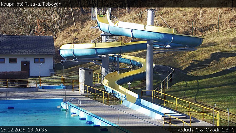 Koupaliště Rusava - Tobogán - 26.12.2025 v 13:00