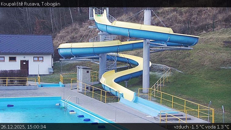 Koupaliště Rusava - Tobogán - 26.12.2025 v 15:00