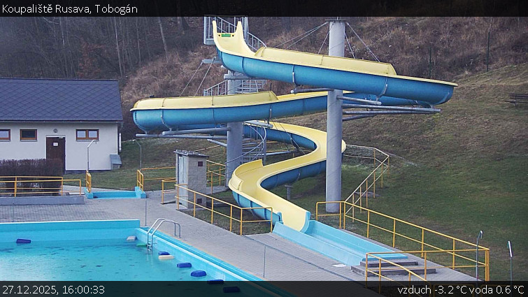 Koupaliště Rusava - Tobogán - 27.12.2025 v 16:00