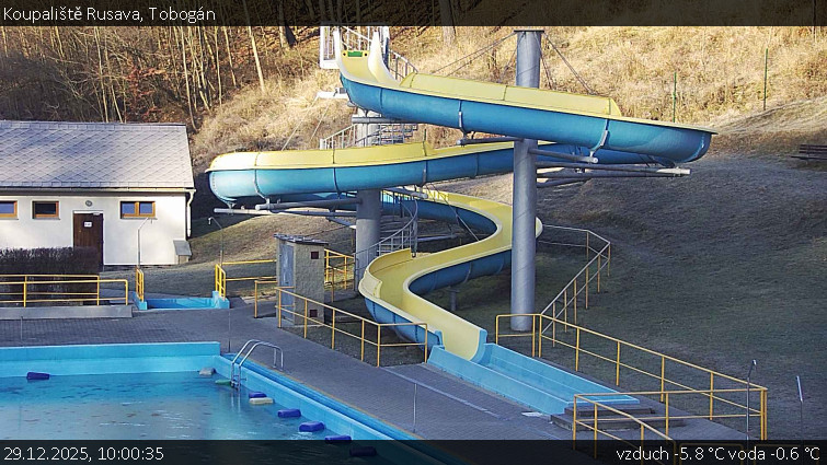 Koupaliště Rusava - Tobogán - 29.12.2025 v 10:00