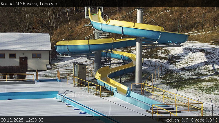 Koupaliště Rusava - Tobogán - 30.12.2025 v 12:30