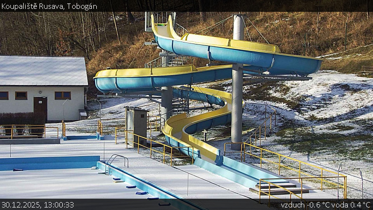Koupaliště Rusava - Tobogán - 30.12.2025 v 13:00