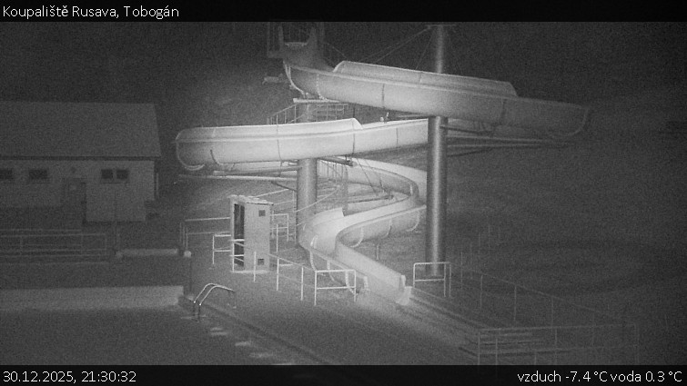 Koupaliště Rusava - Tobogán - 30.12.2025 v 21:30