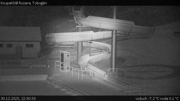Koupaliště Rusava - Tobogán - 30.12.2025 v 22:30