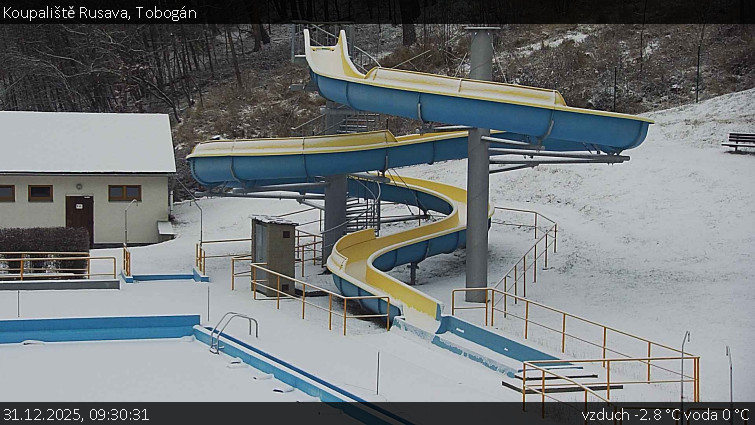 Koupaliště Rusava - Tobogán - 31.12.2025 v 09:30