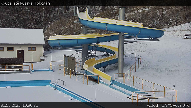 Koupaliště Rusava - Tobogán - 31.12.2025 v 10:30