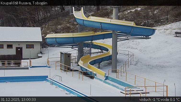 Koupaliště Rusava - Tobogán - 31.12.2025 v 13:00