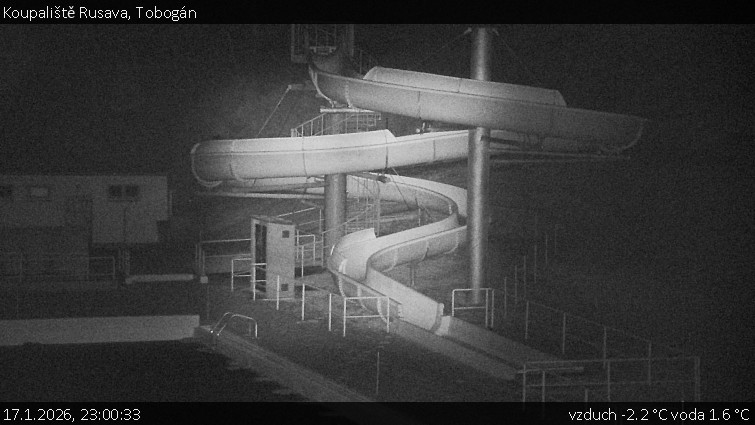 Koupaliště Rusava - Tobogán - 17.1.2026 v 23:00