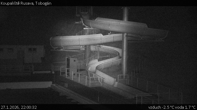 Koupaliště Rusava - Tobogán - 27.1.2026 v 22:00