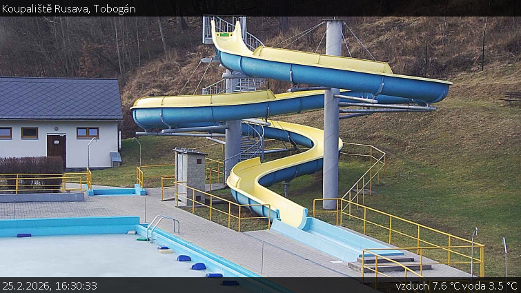 Koupaliště Rusava - Tobogán - 25.2.2026 v 16:30