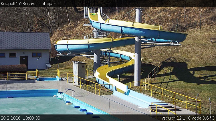 Koupaliště Rusava - Tobogán - 28.2.2026 v 13:00