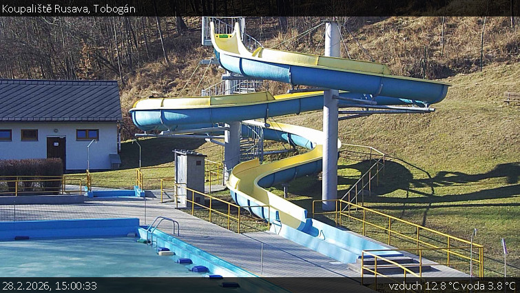 Koupaliště Rusava - Tobogán - 28.2.2026 v 15:00