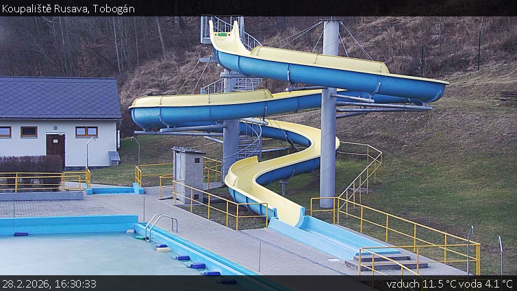Koupaliště Rusava - Tobogán - 28.2.2026 v 16:30