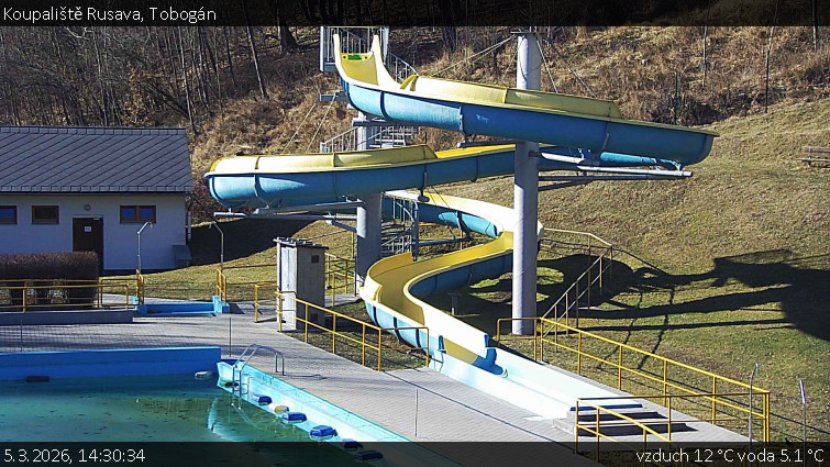 Koupaliště Rusava - Tobogán - 5.3.2026 v 14:30