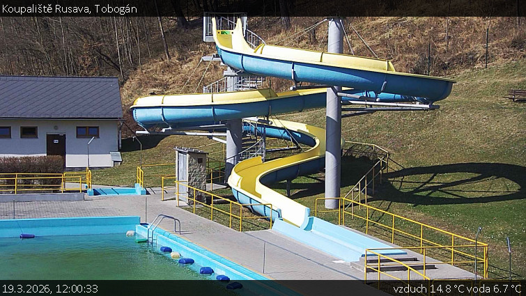 Koupaliště Rusava - Tobogán - 19.3.2026 v 12:00