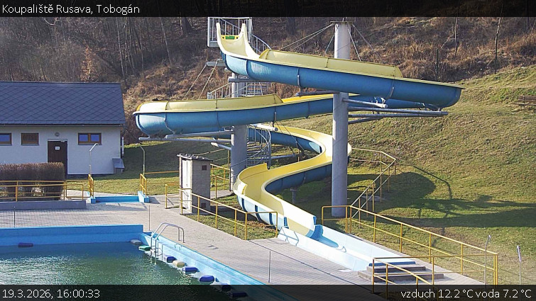 Koupaliště Rusava - Tobogán - 19.3.2026 v 16:00