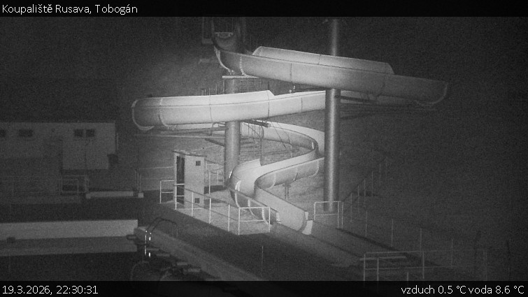 Koupaliště Rusava - Tobogán - 19.3.2026 v 22:30