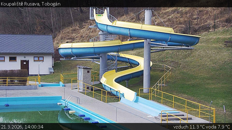 Koupaliště Rusava - Tobogán - 21.3.2026 v 14:00