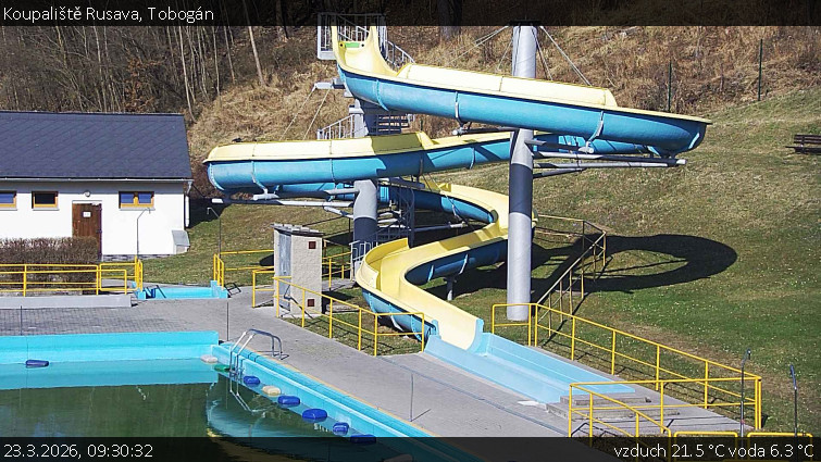 Koupaliště Rusava - Tobogán - 23.3.2026 v 09:30