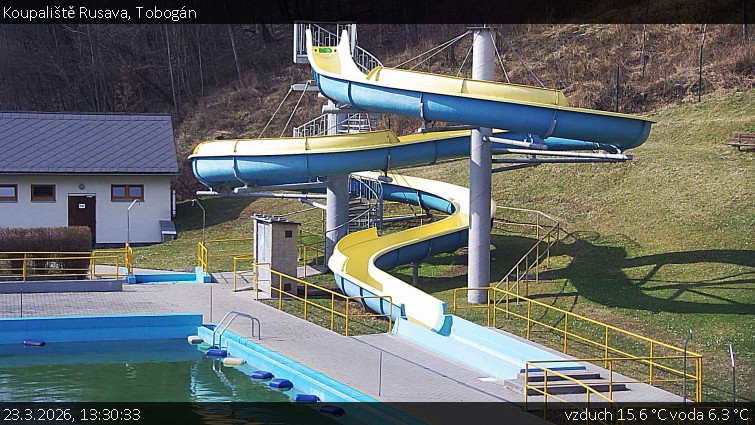 Koupaliště Rusava - Tobogán - 23.3.2026 v 13:30