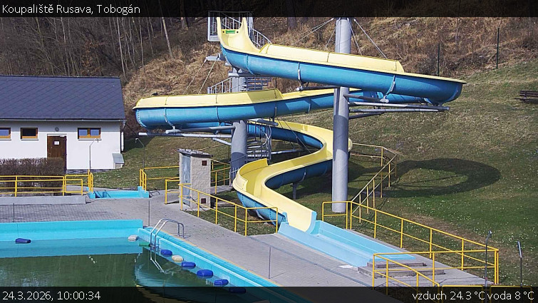 Koupaliště Rusava - Tobogán - 24.3.2026 v 10:00